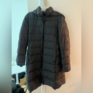 Uniqlo Black Puffer Coat size S